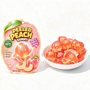 BESTAR Caramelle Gommose Morbide a Forma di Sfera 3D con Succo di Frutta, Ripiene, <span class=keywords><strong>Dolci</strong></span> e Sbucciabili, Snack in Sacchetto - Product Image 2