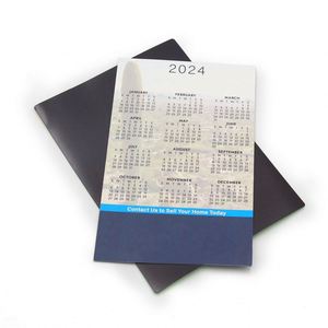 Top Quality 2026 Customize Promotion Decor Refrigerator Real Estate Calendar Magnetic Business Card Paper <b>Fridge</b> Magnet - Product Image 4