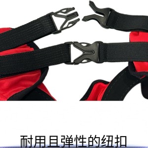 KUNZONG Speed Windproof Horse Mask Red Polyester Elastic Breathable Eye Cover Racing Horse Care Product - Product Image 4