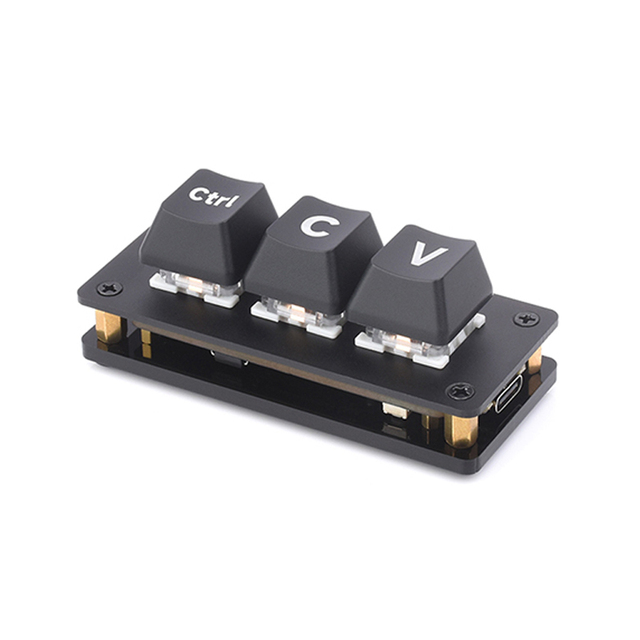Ctrl C/V Programmer Shortcut Keyboard Copy and Paste Shortcut Keys Development Board RP2040 Microcontroller Module