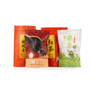Customizable Printed Tea Bags Premium Quality Food Packaging Bag Wholesale Food <b>Zip</b> Top Food Packaging <b>Pouch</b> - Product Image 6