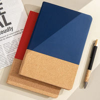 Carnet personnalisable A5 en cuir souple avec pages lignées – Idéal pour le bureau, les réunions, les études et comme journal intime – Vente en gros