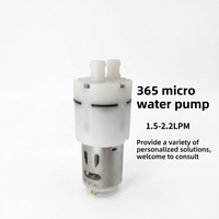 Moteur de pompe à eau auto-amorçante 365 DC 12V 10000 tr/min 7.2W pour table basse avec dissipation thermique et conception micro