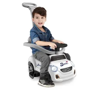 Günstige Kunststoff Bebek Arabasi Spielzeug Fahrt Auf Auto Kinderwagen Baby Push Walker Kinder Für Verkauf