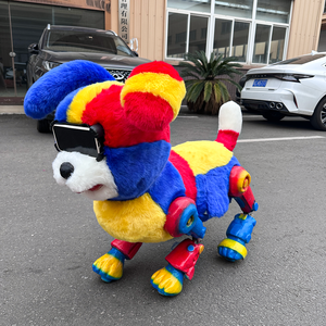 <span class=keywords><strong>Robot</strong></span> <span class=keywords><strong>chien</strong></span> dinosaure mécanique animatronique électrique réaliste en métal pour usage intérieur/extérieur, centres commerciaux, parcs d'aventure, enfants - Product Image 2