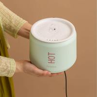 Fontaine à eau pour animaux de compagnie Petop en céramique, qualité alimentaire, sans BPA, pompe silencieuse USB, triple filtration, fontaine à eau pour chat en céramique