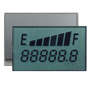 Panel LCD Segmen VA OEM Pabrik, Layar Panel Instrumen Motor untuk Honda Supra X Wave 125 Panel LCD Speedometer Digital