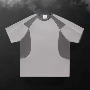 Camiseta de Hombre de Alta Calidad, 100% Algodón, Talla Grande, Estilo Vintage, con Ribete en Contraste, Impresión DTG, Lavado Ácido - Product Image 1