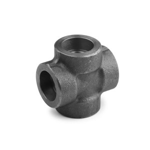 Raccord en T forgé en acier au carbone B16.11, soudé par emmanchement, 3000LB 6000LB 900LB, connexion filetée, oxydation noire - Product Image 5