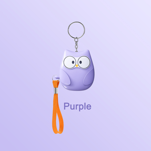 Alarma Personal Owl, Sirena de 120dB con Llavero, Seguridad Portátil para Mujeres, Niños y Viajes Nocturnos - Product Image 6