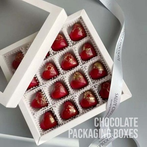Bee <b>Flat</b> Foldable Green Shipping Cartons Recyclable Chocolate Packaging <b>Box</b> for Online Store Logistics - Product Image 1