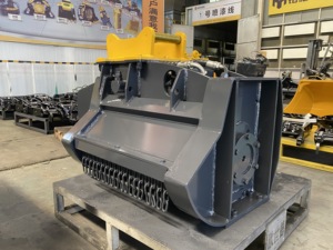 MONDE para Excavadora Caterpillar 349, Trituradora de Madera con Placa de Acero HARDOX para Trituración de <span class=keywords><strong>Pino</strong></span> de Larga Duración - Product Image 6