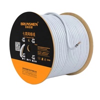 Câble Cat7 SFTP extérieur avec gaine en PVC 10 Gbps