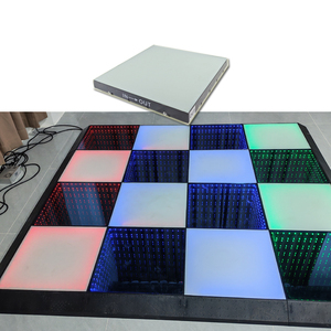 Luces LED para Pista de Baile, Inalámbricas, Portátiles, con Efecto Espejo Infinito 3D, RGB, para Fiestas, Bodas, DJ y Bares - Product Image 1