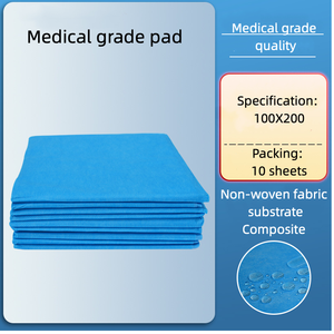 Serviettes de <span class=keywords><strong>lit</strong></span> jetables imperméables matelassées pour l'incontinence et l'énurésie pour les patients adultes et les personnes âgées - Product Image 2