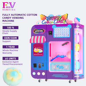 Máquina Expendedora de Algodón de Azúcar de Gran Capacidad y Producción Continua, Diseño Anti-Atascos para Pico de Ventas - Product Image 1
