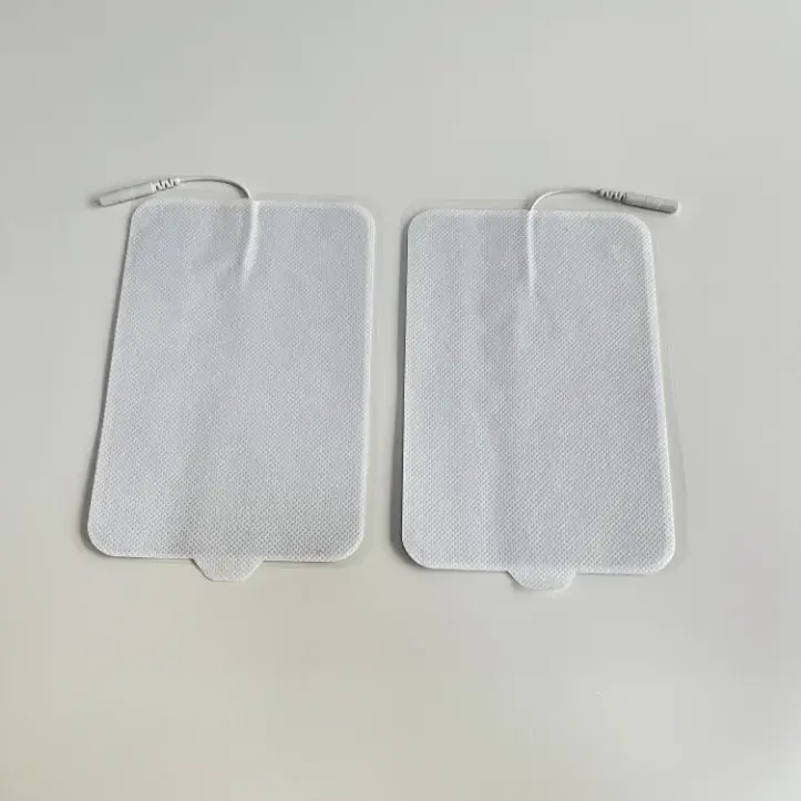 Almofadas de eletrodo autoadesivas tipo tecido não tecido 10x15 cm