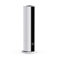 Humidificateur d'air ultrasonique à brume froide sur pied, capacité 7L, à remplissage par le haut, avec contrôleur, pour usage commercial et domestique