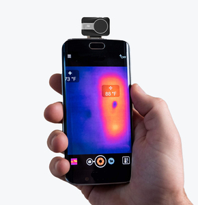 กล้องถ่ายภาพความร้อนพกพาสำหรับโทรศัพท์มือถือ Android ของ Mobitel กล้องถ่ายภาพความร้อนทางเทคนิคแบบอินฟราเรด ความละเอียด 256*192 อินฟราโรโฮ - Product Image 3