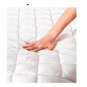 Surmatelas Vianney double, matelassé en coton, toutes saisons, pour usage domestique - Product Image 6