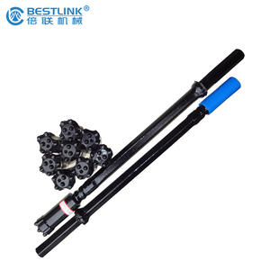 Batang Ujung Shank Ulir <span class=keywords><strong>R25</strong></span> dengan Bit Tombol <span class=keywords><strong>R25</strong></span> dan Selongsong Kopling - Product Image 2