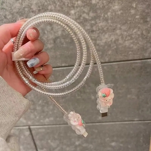 Fundas y fundas protectoras <span class=keywords><strong>de</strong></span> calidad superior para el cable <span class=keywords><strong>de</strong></span> datos Apple <span class=keywords><strong>13</strong></span> y el cabezal del <span class=keywords><strong>cargador</strong></span> del <span class=keywords><strong>iPhone</strong></span> 14 <span class=keywords><strong>Pro</strong></span> <span class=keywords><strong>Max</strong></span> - Product Image 3