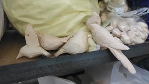 Juguetes de madera para niños en stock, adornos de madera de pájaro gordo, regalos decorativos, adornos DIY para oficinas y salas de estar - Product Image 2