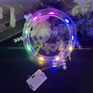 Decorazione per Torta a Forma di Fiore, Corona 'Ti Amo Mamma', Topper Luminoso LED Lampeggiante per Decorazione Torte di <span class=keywords><strong>Compleanno</strong></span> - Product Image 1