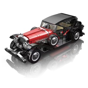 10024-145 Voiture de sport rétro style caméléon en plastique ABS, jouet de construction pour les 14 ans et plus, modèle d'assemblage créatif, ornement - Product Image 1