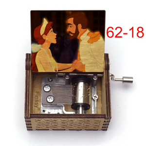 Anime Film Anastasia di <span class=keywords><strong>musica</strong></span> a <span class=keywords><strong>tema</strong></span> once upon a Dicembre custom canzone music box mano manovella di legno del mestiere del regalo - Product Image 5