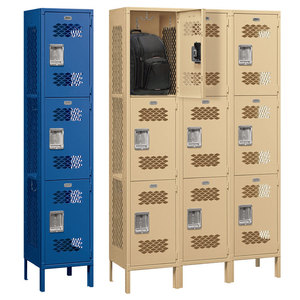 <span class=keywords><strong>Prix</strong></span> d'usine pas cher 3/4 <span class=keywords><strong>porte</strong></span> en acier ventilé maille casier salle de sport vestiaire multi-fonction verrouillable armoire de rangement en métal armoire - Product Image 4
