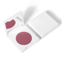 Vente en gros de poudre de blush pour le visage en 11 couleurs, poudre compacte naturelle DIY, palette de blush rose pressée, marque privée