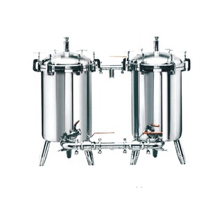 304/316 Edelstahl Wein- und Getränke-Plattenfilterpresse in Kleingröße mit Pumpe - Product Image 4
