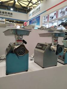 Электрический Свинина Куриное Мясо дорожный машина HR-8 коммерческое использование Мясорубка продукта полый конъюгированный силиконизированный полиэстер решений волокно машины машина для производства - Product Image 4