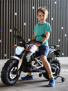 Motocicletta Elettrica per Bambini 12V 550W, Faro LED, Velocità Variabile, Guida Sicura - Product Image 5