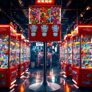 2025 Factory Price Small Metal Candy Vending Machine Coin &amp; QR <strong>Code</strong> Token Payment System Hot Retail <strong>Sales</strong> - Product Image 2