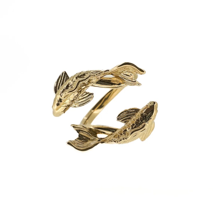 Koi Fish Rings Symbolic and Stylish Jewelry for Women