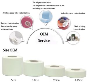 Ruban adhésif pour athlètes de sport 5cm * 10m oxyde de zinc plâtre coton adhésif ruban de protection athlétique Logo personnalisé cerclage de sport échantillon gratuit - Product Image 5