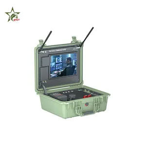 15KM Boden kontroll station IP65 Wndows10 GCS für DRONE GPS Uav Video Link 100km Dualband Transceiver