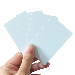 Sublimation Metal Business Cards Blanks Bulk White Aluminum Business Card Sublimation Blank Custom Business Cards
