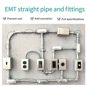 USLINSKY Shanghai EMT-buis Elektriciteitsmateriaal Elektrische Metalen Buis - Product Image 3