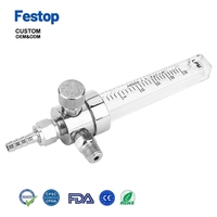 WL-12 buisvormige NPT1/4 koperen flowmeter gasmeetinstrument testgereedschap voor flowmeter