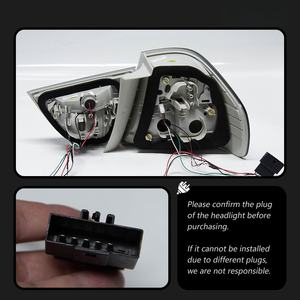 LUFENG Convient pour <span class=keywords><strong>BMW</strong></span> Série 3 <span class=keywords><strong>E90</strong></span> 05-12, modification de l'ensemble des feux arrière, 318i 320 325, feu stop LED, feu arrière - Product Image 5