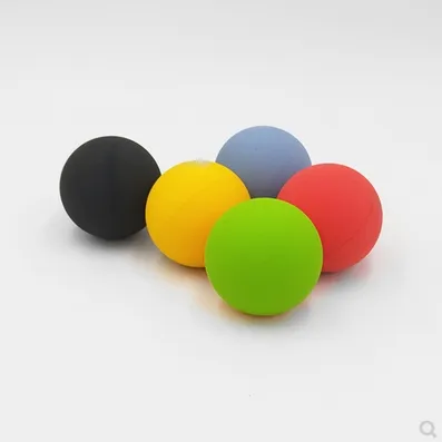 Colorful Hollow Rubber Squash Ball Bouncy Customizable Sizes 47mm/55mm/60mm/90mm ROHS Certified Promotional Use Custom Logo