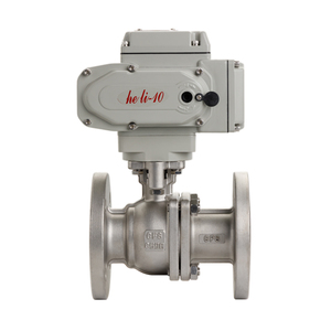 Válvula de Bola de 90 Grados HL10 con Brida WCB Bidireccional DN50, PN16, IP67 para Agua, Aceite y Nitrógeno - Product Image 3
