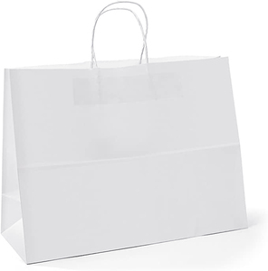 Plain Brown Kraft <strong>Paper</strong> <strong>Bag</strong> <strong>with</strong> Twisted <strong>String</strong> <strong>Handle</strong> Custom <strong>Paper</strong> Shop <strong>Bags</strong> <strong>with</strong> Your Own logo - Product Image 5