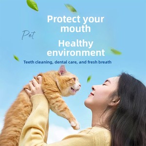 Enjuague Bucal Comestible para Perros y Gatos - Solución Probiótica para la Limpieza Dental, Eliminación de Sarro y <span class=keywords><strong>Mal</strong></span> <span class=keywords><strong>Aliento</strong></span> - Product Image 3