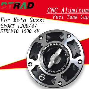 DTRAD Nouveau Bouchon de Réservoir de Carburant Rapide Sans Clé 1/4 de Tour en Aluminium CNC pour <span class=keywords><strong>MOTO</strong></span> <span class=keywords><strong>Guzzi</strong></span> SPORT 1200 4V 2009-2013 STELVIO 1200 4V 2008-2010 - Product Image 5