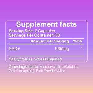 Aeglewell Ultimate NAD+ 60 capsules, peptides de collagène multiples, soins de la peau, compléments alimentaires pour le marché américain - Product Image 2