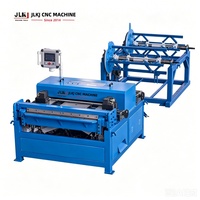 Machine de fabrication automatique de conduits d'air rectangulaires JLKJ HVAC Ligne 3 pour la transformation de conduits de ventilation, stable, haute vitesse, facile à utiliser